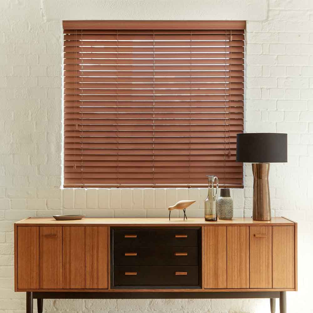 Wooden blinds in Dorset
